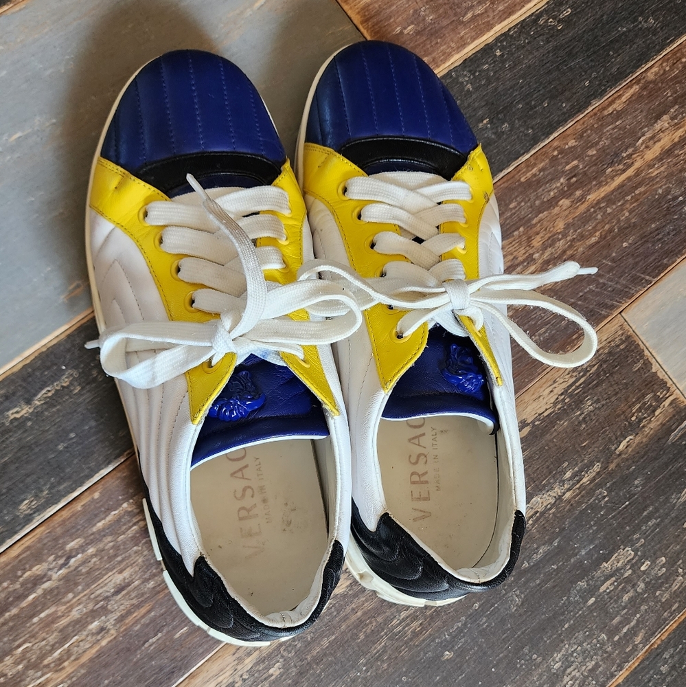 VERSACE SNEAKERS SZ 39.5 - Picture 7 of 16
